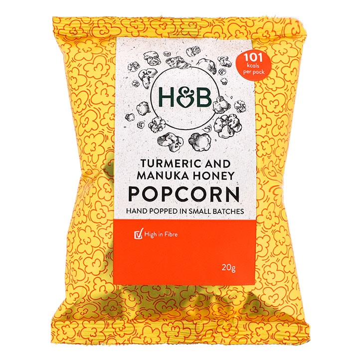 Holland & Barrett Popcorn Turmeric & Manuka Honey 20g